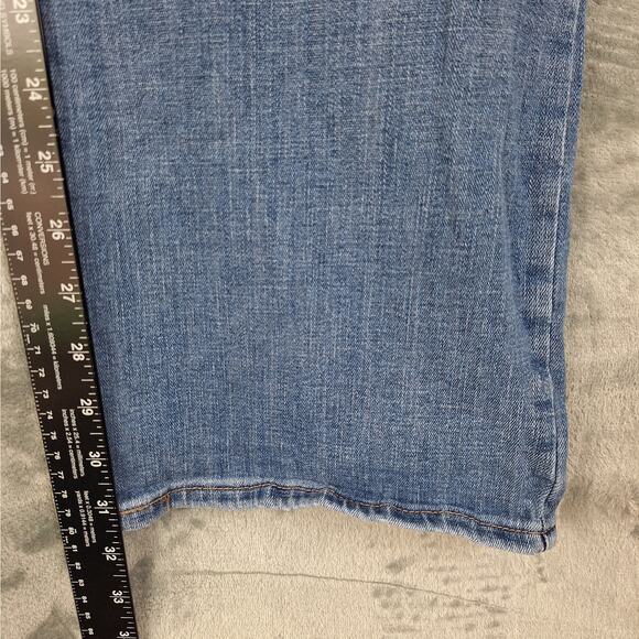 Levis 415 Classic Bootcut Jeans 20W Denim Medium Wash High Rise Stretch Western - Picture 6 of 10